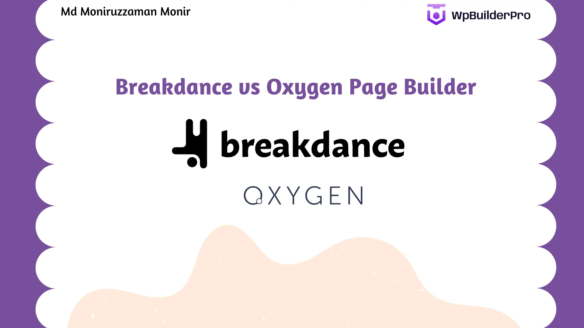 Breakdance page builder vs Oxygen Page Builder